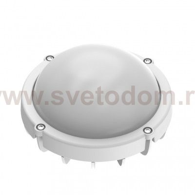 Св-к ЖКХ Gauss SOLID круг 12W 1150lm 4000K 160-260V IP65 D160*53мм белый антивандальный IK10 (874518212)