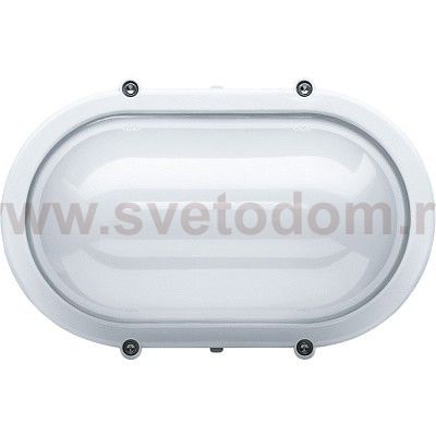 Св-к ЖКХ Gauss SOLID овал 12W 1150lm 4000K 160-260V IP65 175*110*76мм белый антивандальный IK10 (874618212)