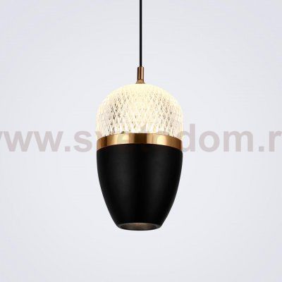 Подвесной светильник LED4U L8754-1 BK