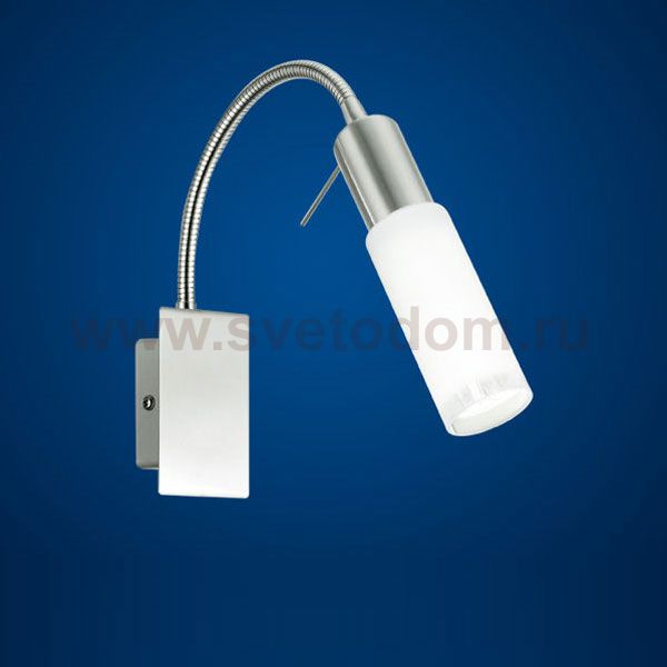 Настенный светильник SAMANTA 1X9W(E14) матовый никель / матово-прозрачный Eglo 87987
