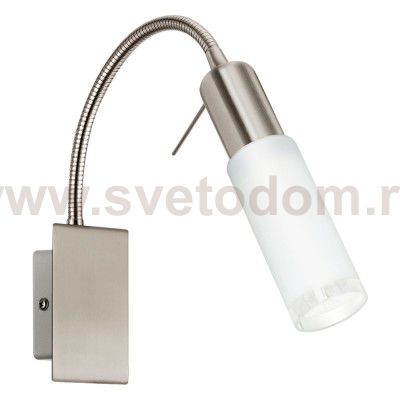 Настенный светильник SAMANTA 1X9W(E14) матовый никель / матово-прозрачный Eglo 87987