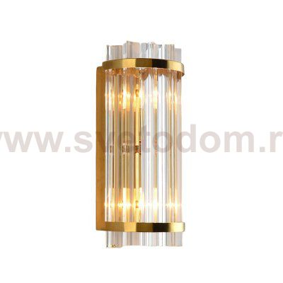 Настенный светильник 88014W brass