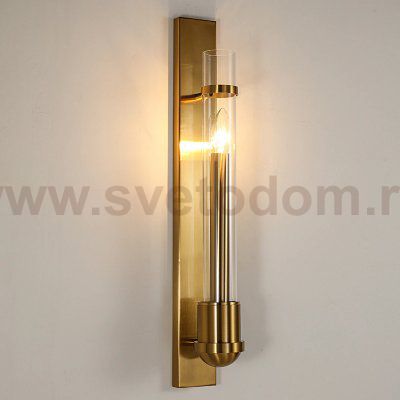 Настенный светильник 88042W brass