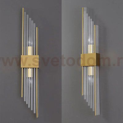 Настенный светильник 88067W brass