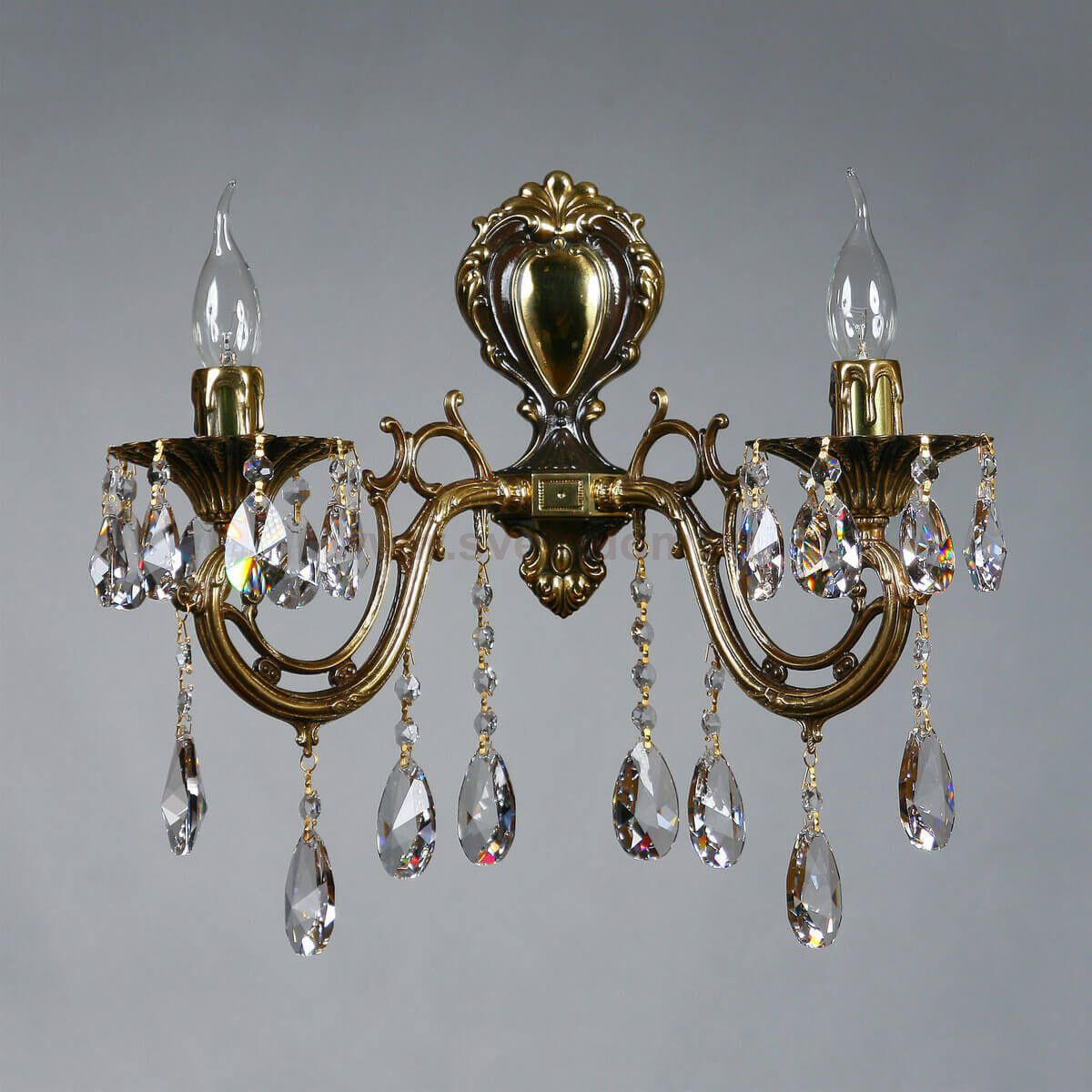 Светильник бра Ambiente 8818/2 PB Tear drop