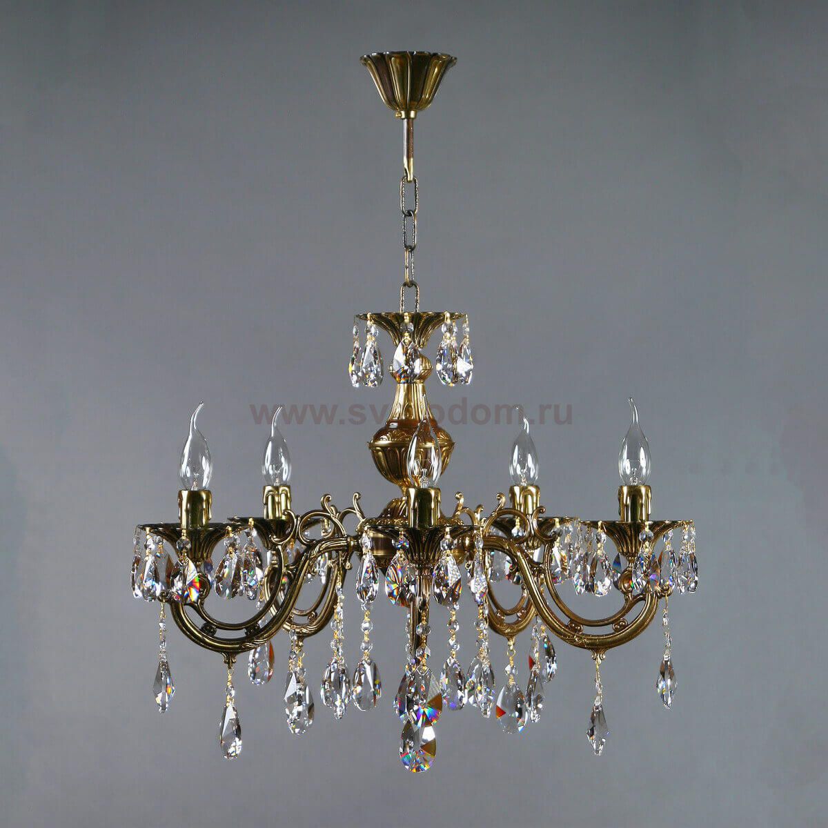 Люстра Ambiente 8818/5 PB Tear drop