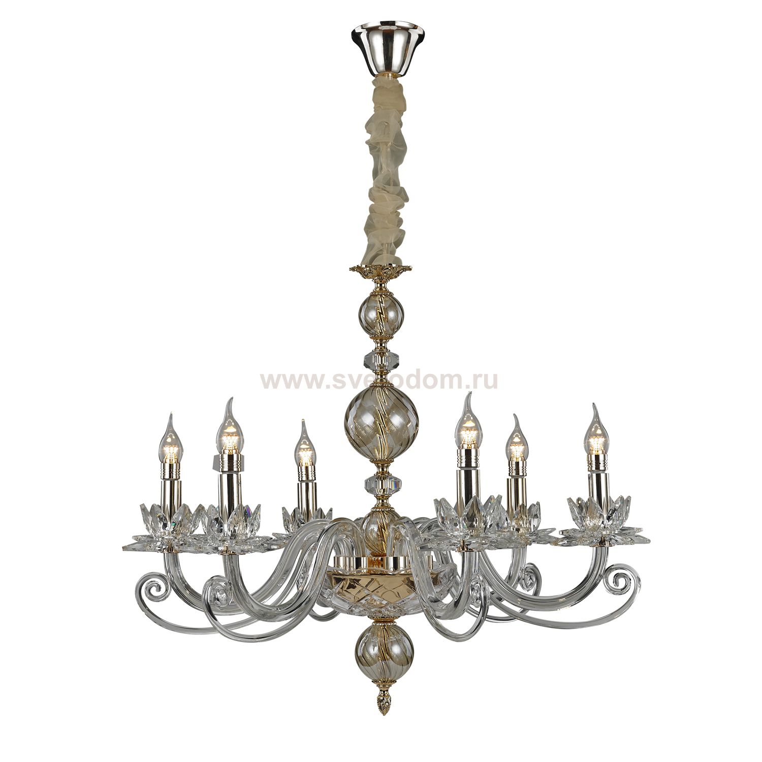 Люстра хрустальная Divinare 8820/09 LM-6 PLATEA