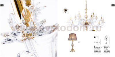 Светильник подвесной Divinare 8820/09 LM-15 PLATEA