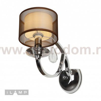 Настенный светильник iLamp Sofia 88210/1B Хром