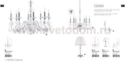 Светильник настенный Divinare 8825/03 AP-1 CIGNO