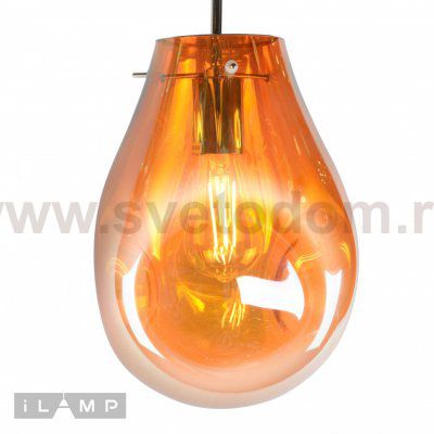 Подвесной светильник iLamp Pear 8827/1P Чайный