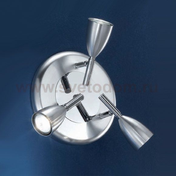 Спот HALVA 1 3X35W(GU10) " круг" алюминий Eglo 88364