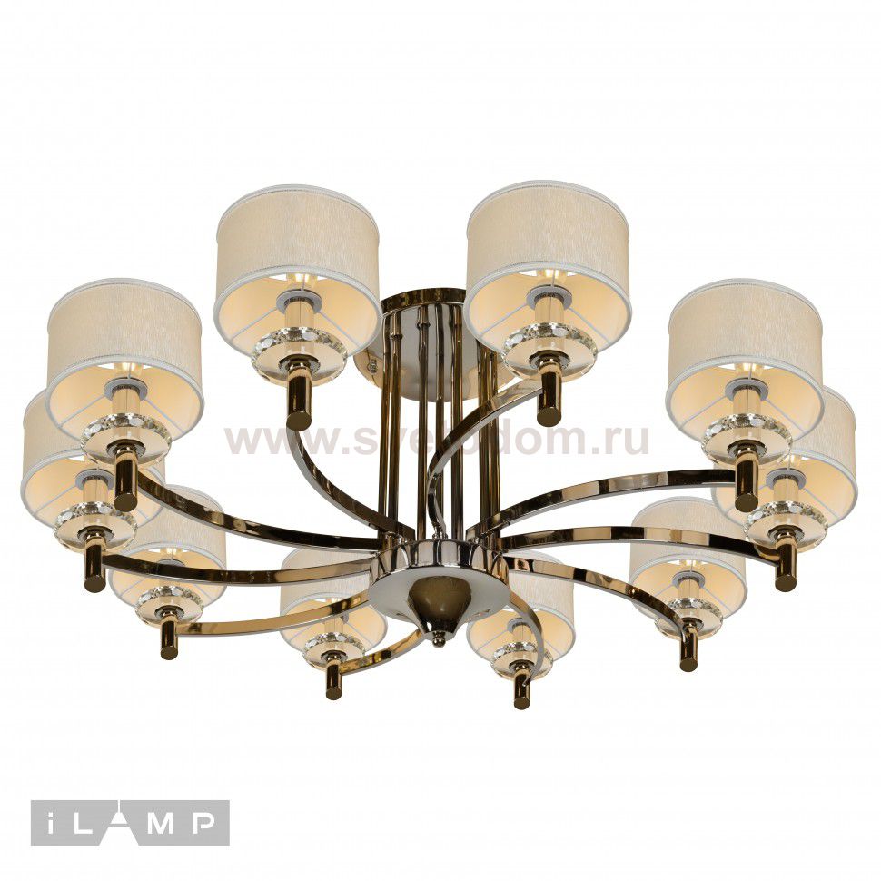 Потолочная люстра iLamp Fusion 88396/10 Хром