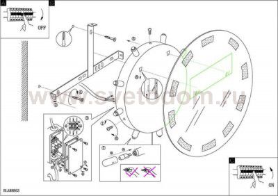 Светильник настенный бра Eglo 88863 MIRROR 1