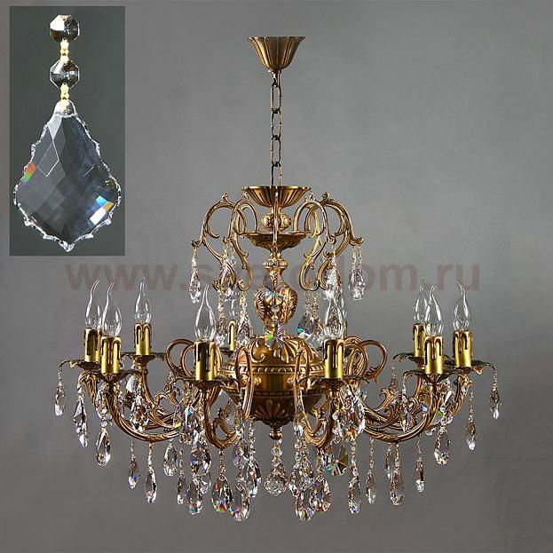 Люстра Ambiente 8888/10 AB New Leaf