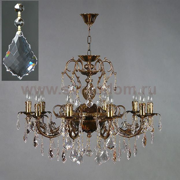 Люстра Ambiente 8888/10 PB New Leaf