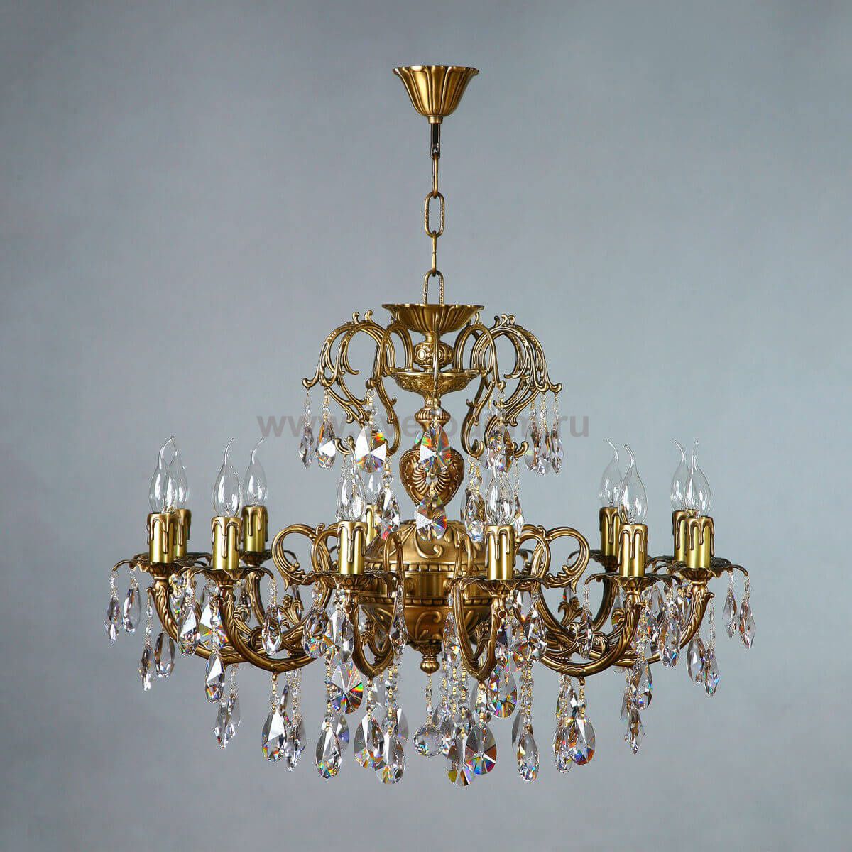 Люстра Ambiente 8888/12 AB Tear drop