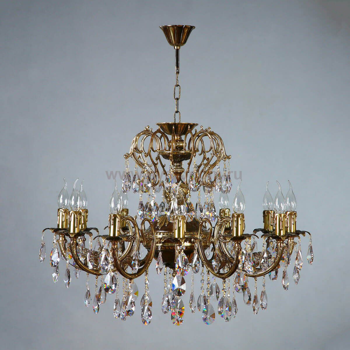 Люстра Ambiente 8888/12 PB Tear drop