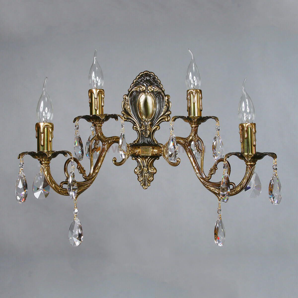 Светильник бра Ambiente 8888/2+2 PB Tear drop