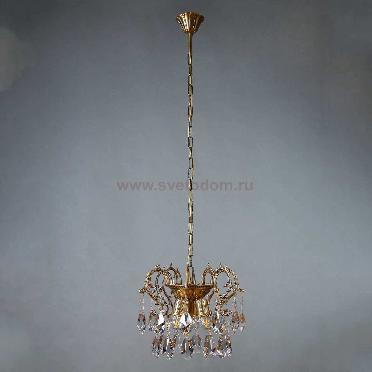 Подвесной светильник Ambiente 8888/3 CL AB Tear Drop Подвес