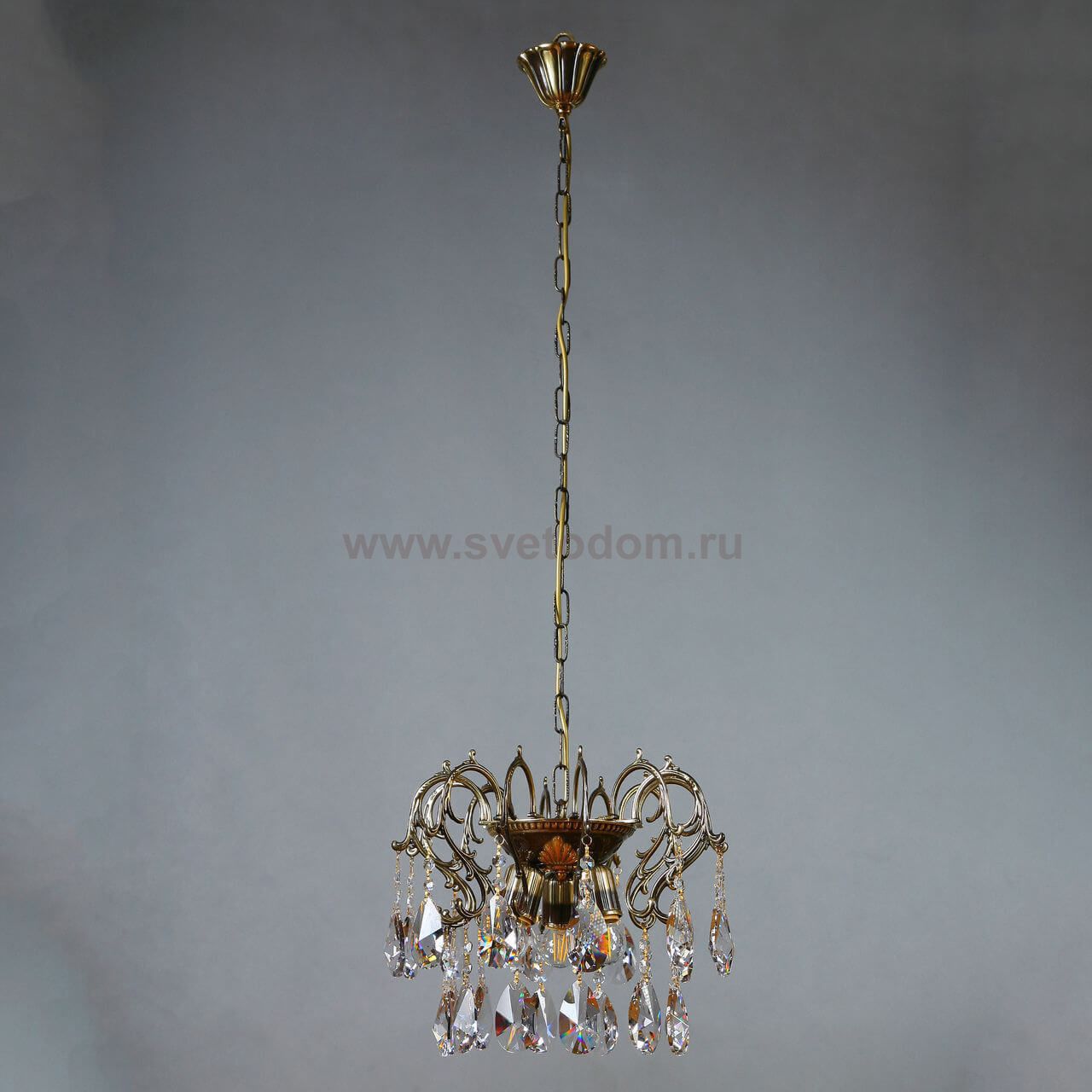 Подвесной светильник Ambiente 8888/3 CL PB Tear Drop Подвес