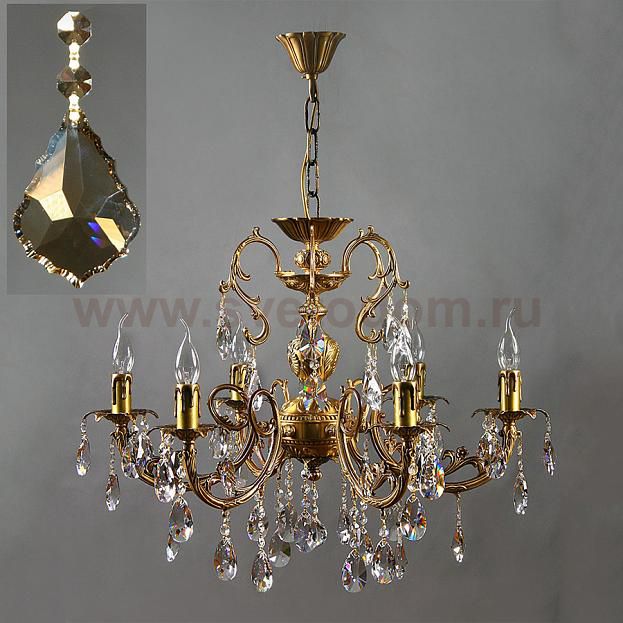 Люстра Ambiente 8888/6 AB Honey Leaf