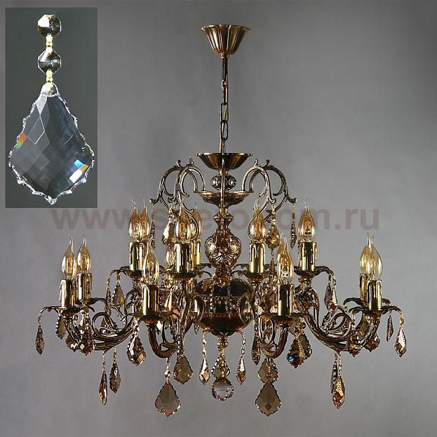 Люстра Ambiente 8888/8+8 PB New Leaf