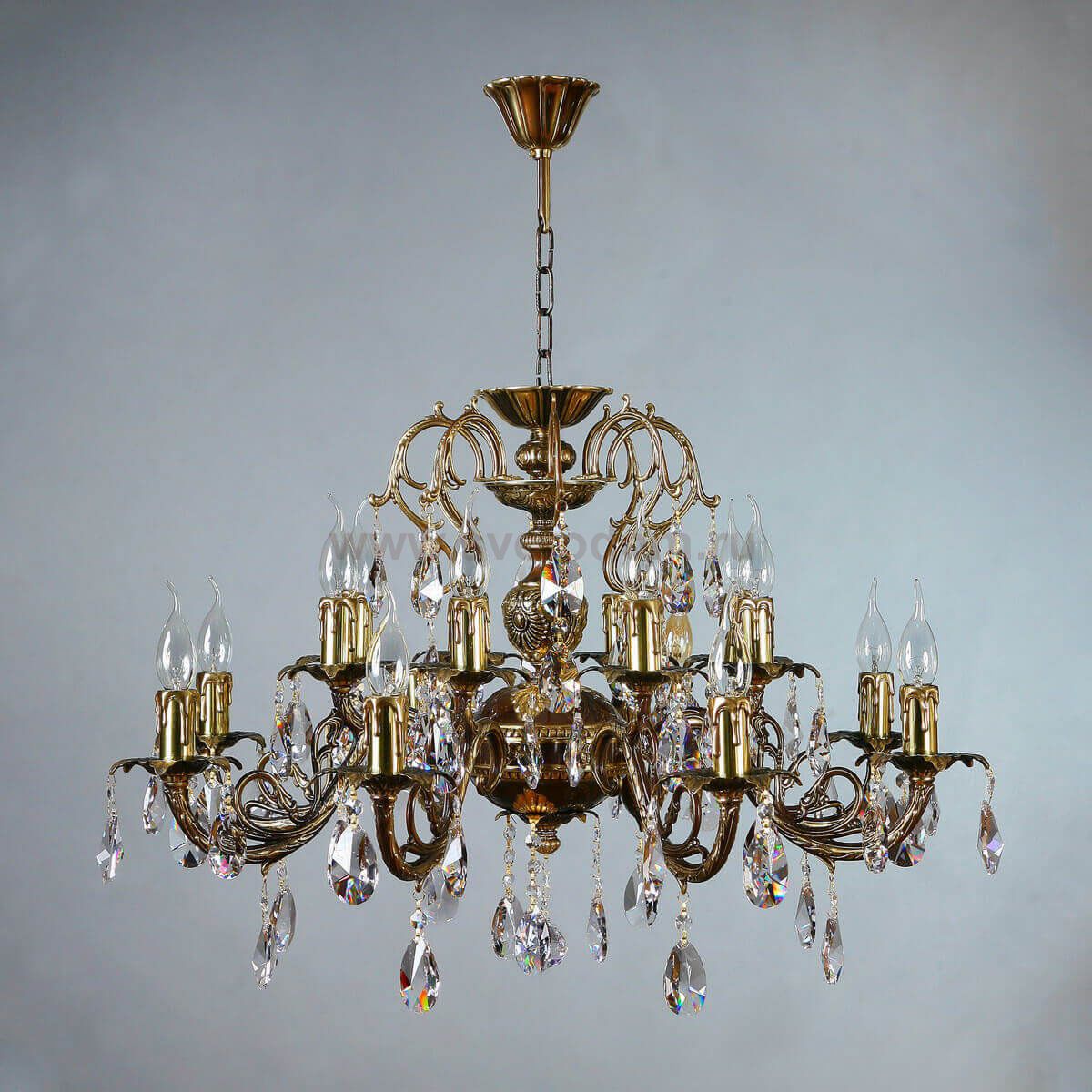 Люстра Ambiente 8888/8+8 PB Tear drop