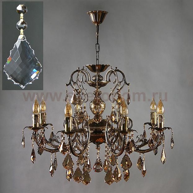 Люстра Ambiente 8888/8 PB New Leaf