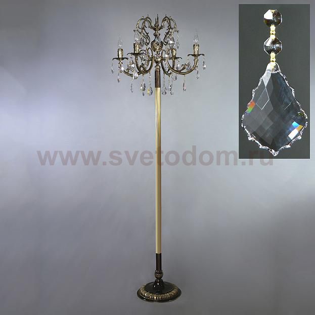 Торшер Ambiente 8888F/4 PB New Leaf