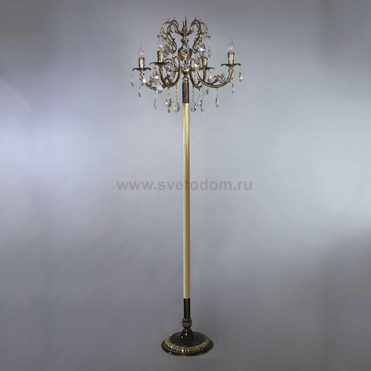 Торшер Ambiente 8888F/4 PB Tear Drop