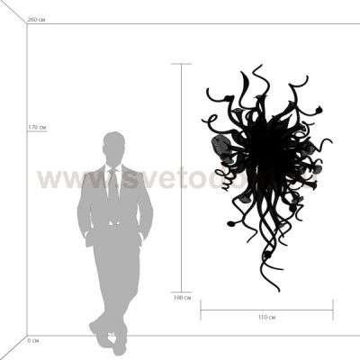 Светильник настенный Lightstar 890039 Artglass