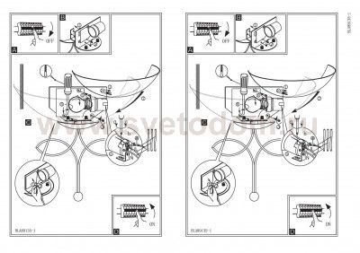Настенно-потолочный светильник Eglo 89135 BELUGA