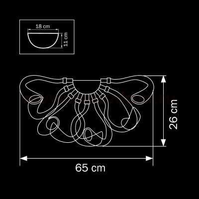 Люстра потолочная Lightstar 892168 Stella