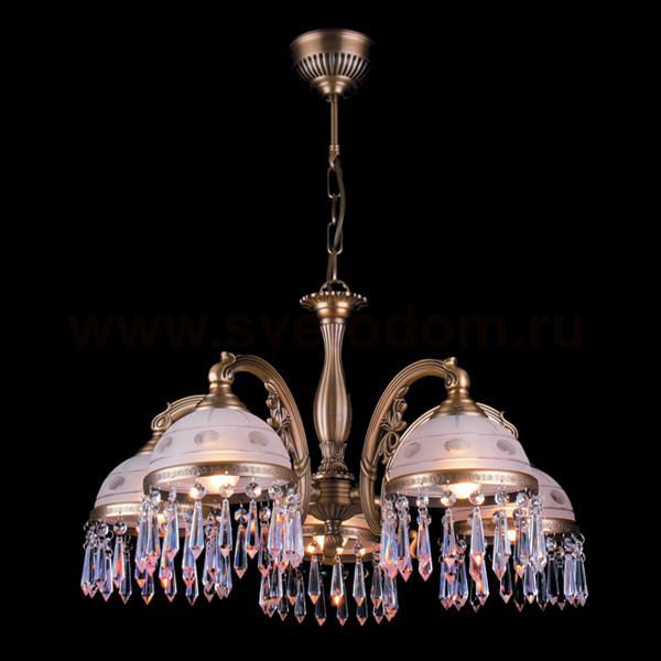 Люстра Eurosvet 89287/5 античная бронза