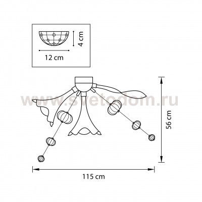 Люстра потолочная Lightstar 893022 Celesta