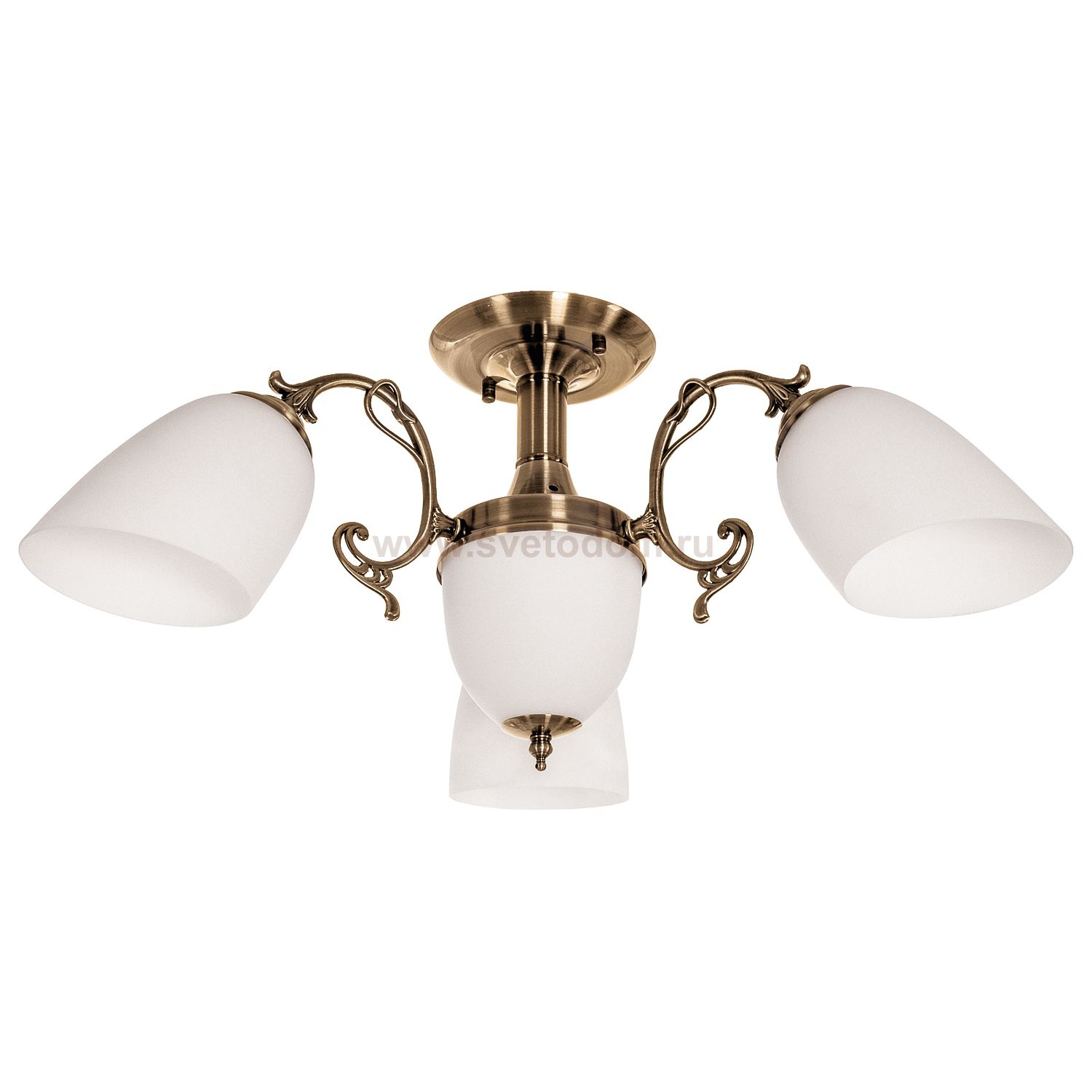 Светильник ЭкономСвет 8953/3+1AB MK