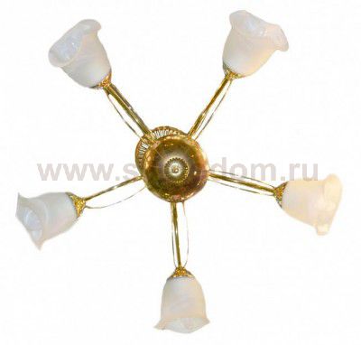 Люстра Colosseo 89902/5C LORETA золото