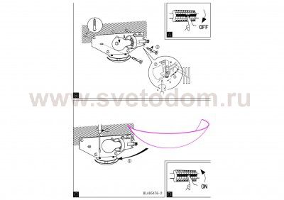Настенно-потолочный светильник Eglo 90017 MALVA