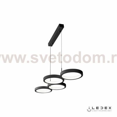 Подвесной светильник iLedex Ring Star 9004-4-D Черный