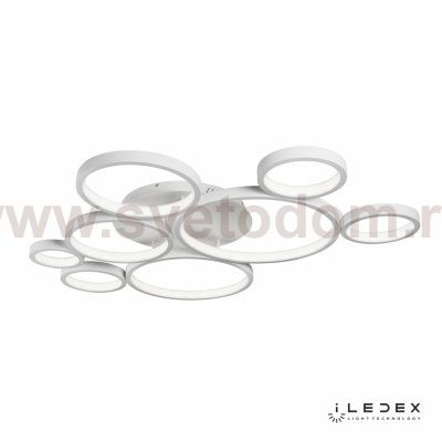 Потолочный светильник iLedex Ring Star 9004-8L-X 3000/6000K Белый