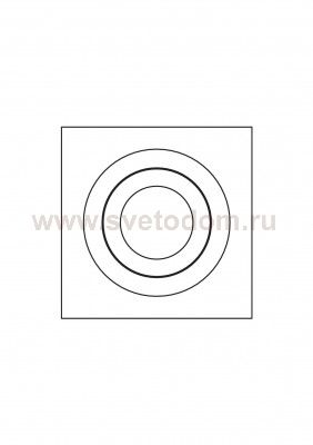 Встраиваемый и накладный светильник Eglo 90054 TERNI