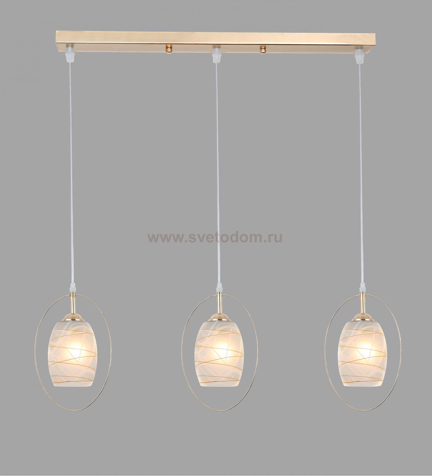 Светильник подвесной (подвес) Rivoli Letiz 9012-203 3 * E27 40 Вт модерн