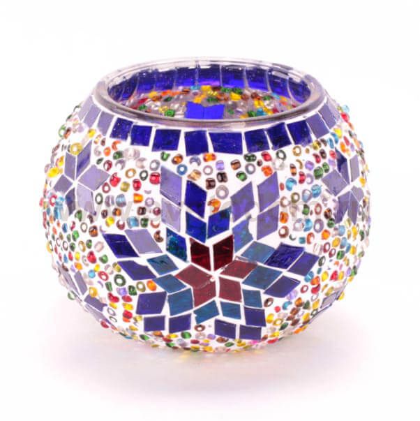 Подсвечник h-6см d-8см цвет в ассортименте Kink light 901