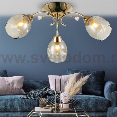 Люстра Rivoli Magda 9028-303 3 х E27 60 Вт модерн