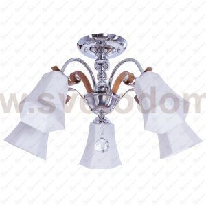 Люстра современная Экономсвет 90290/5CR+WD MK