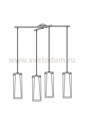 Светильник подвесной Eglo 90306 PINTO NERO