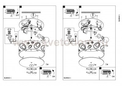 Настенно-потолочный светильник Eglo 90343 INDO