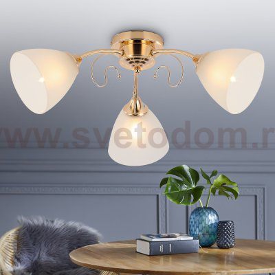 Люстра Rivoli Roswita 9052-303 3 х Е27 60 Вт классика