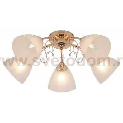 Люстра Rivoli Roswita 9052-305 5 х Е27 60 Вт классика